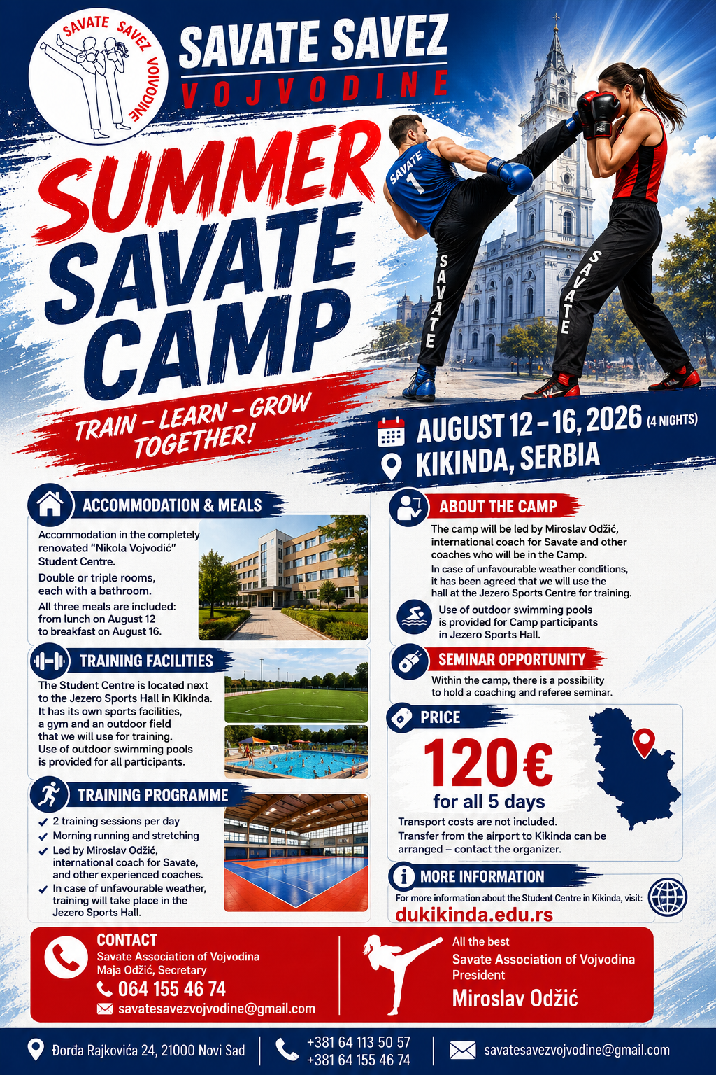 Savate Association of Vojvodina - Summer Savate Camp