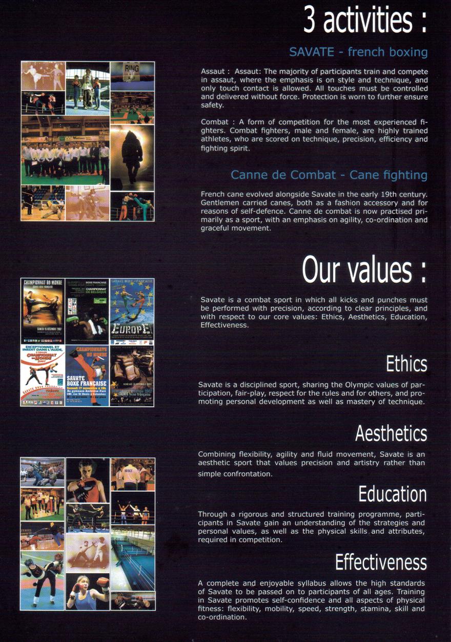 Values of Savate